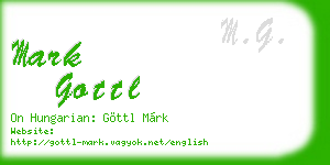 mark gottl business card